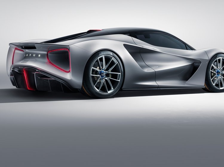 Lotus Evija er en ekstrem sportsvogn.