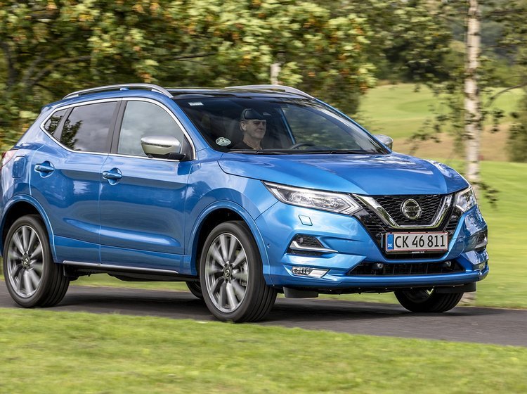 Nissan Qashqai set forfra