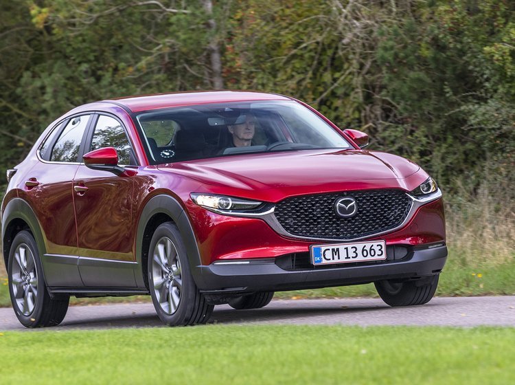 Mazda CX-30 skråt forfra