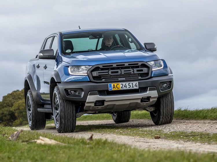 Ford Ranger Raptor set forfra