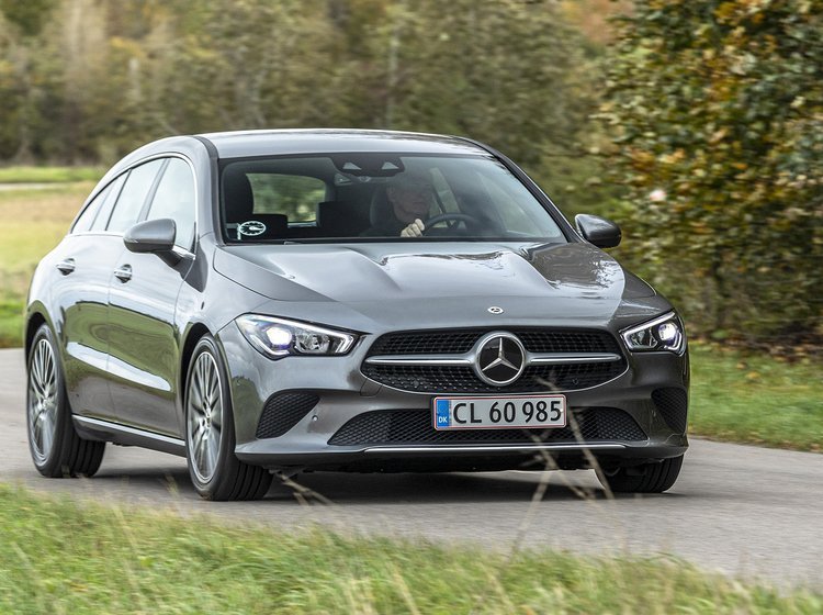 Mercedes-Benz CLA Shooting Brake set forfra