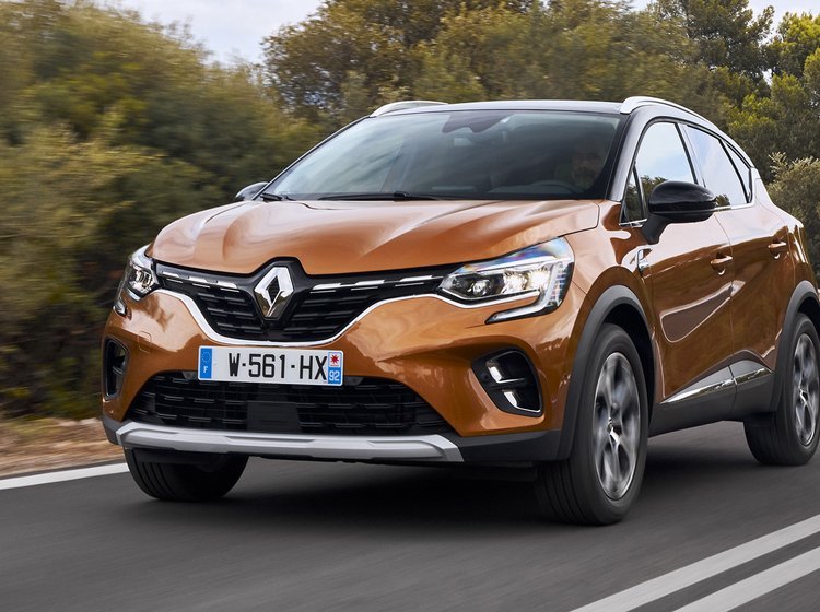 Renault Captur set forfra