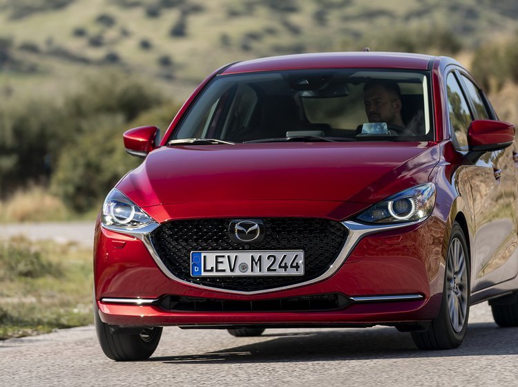 Mazda 2 set forfra