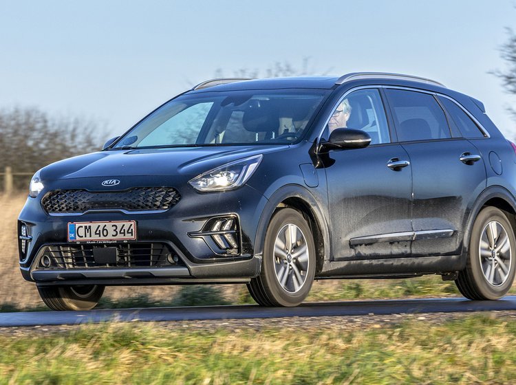 Kia Niro Hybrid set forfra