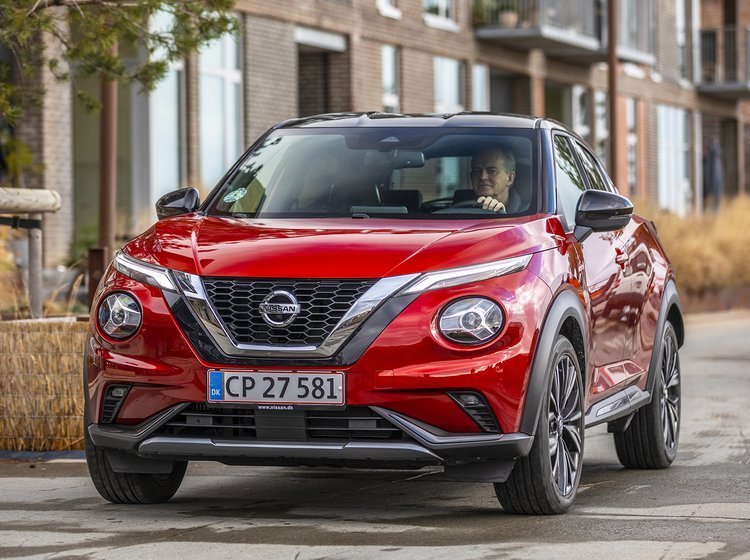 Nissan Juke set forfra