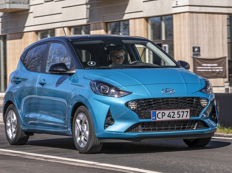 Hyundai i10 set forfra