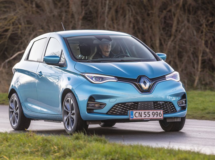 Renault Zoe set forfra