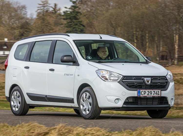 Dacia Lodgy set forfra