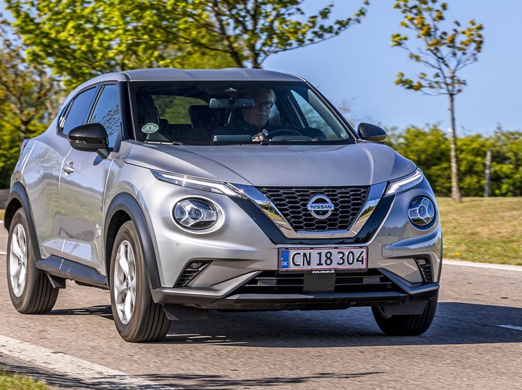 Nissan juke set forfra