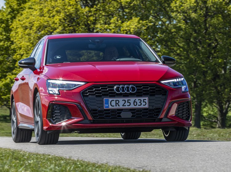 Audi A3 set forfra