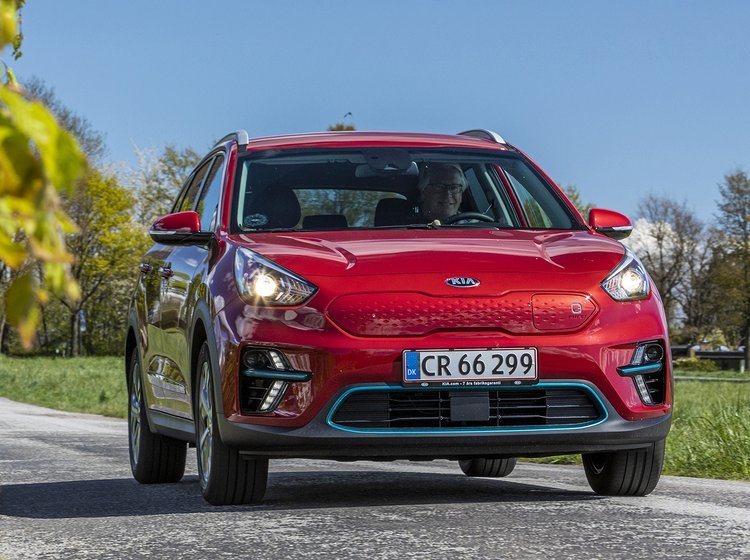 Kia e-Niro set forfra