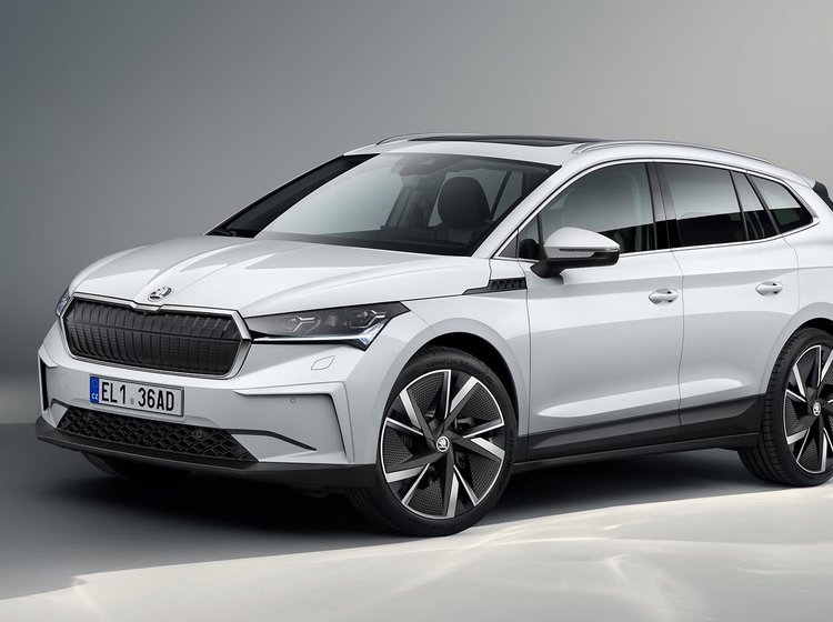 Skoda Enyaq set forfra
