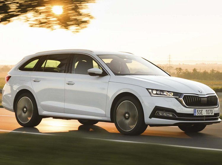 Skoda Octavia set forfra