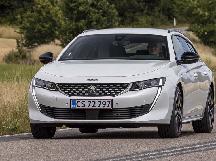Peugeot 508 set forfra