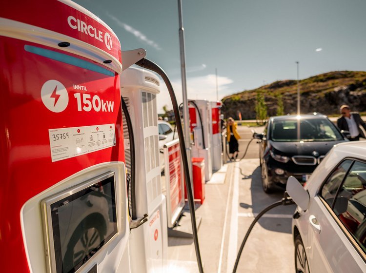 Circle K vil sætte lynladere op på 20 danske tankstationer. Foto: Circle K