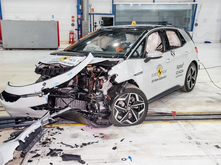 Crashtest af VW ID.3