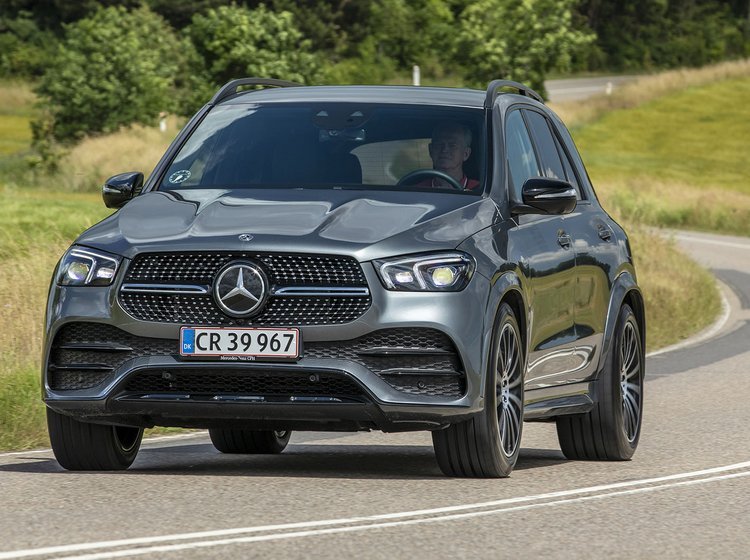 Mercedes-Benz GLE set forfra