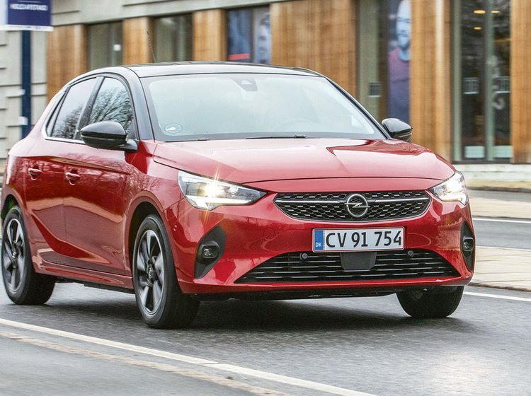 Opel Corsa-e set forfra