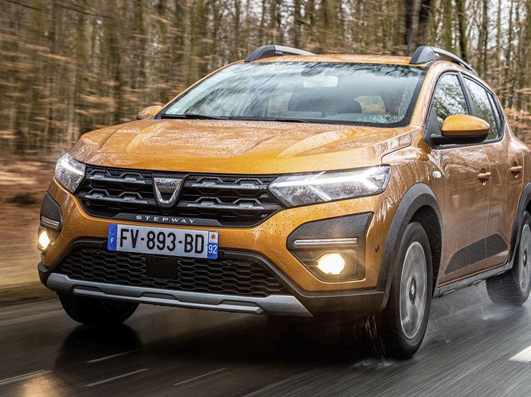 Dacia Sandero set forfra