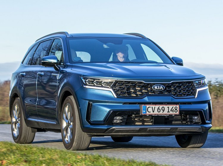 Kia Sorento set forfra