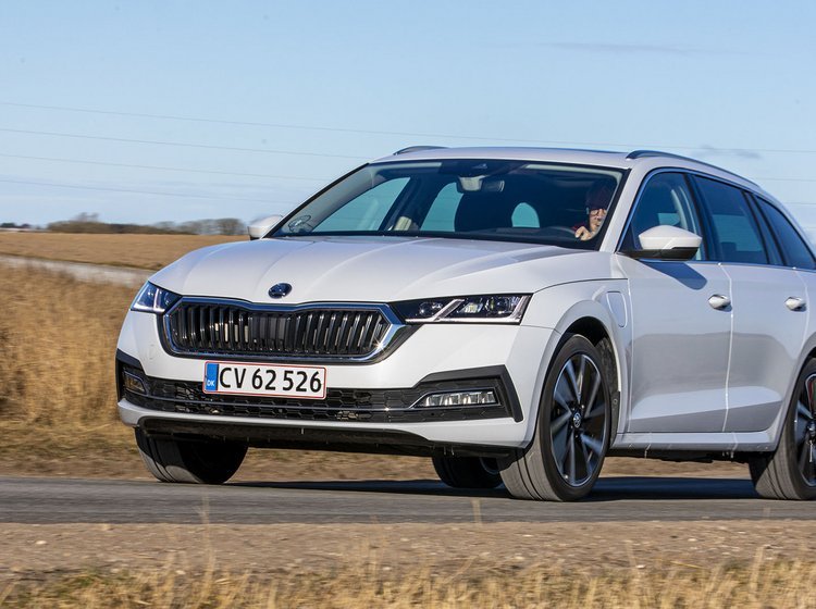 Skoda Octavia set forfra