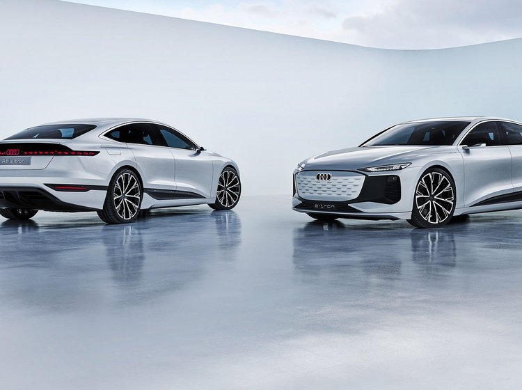 Audi A6 E-tron er en stor elektrisk sedan-coupé, der er klar i begyndelsen af 2023.