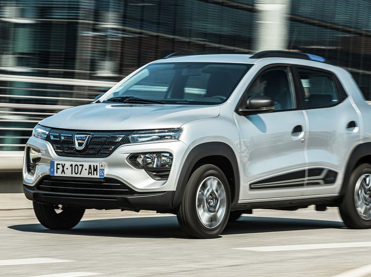 Dacia Spring set forfra