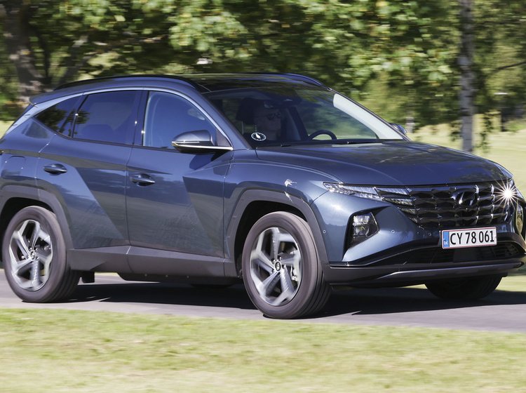 Hyundai Tucson PHEV set forfra