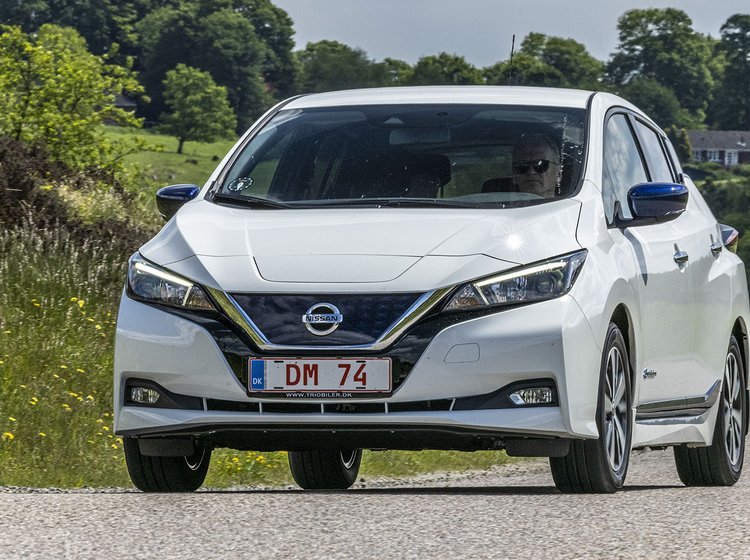 Nissan Leaf set forfra