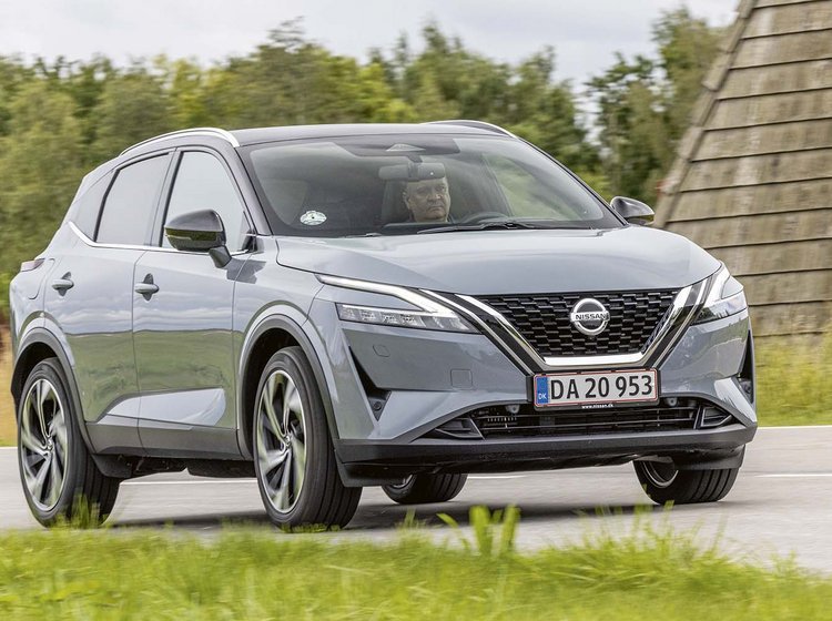 Nissan Qashqai set forfra