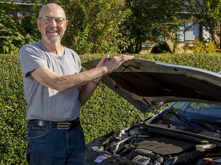 Bjarne Trankjær fik kulance, da tandremmen i hans Peugeot 308 med e1,2-litersmotor smuldrede.