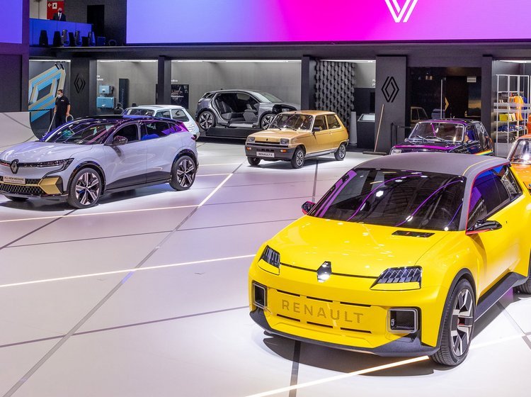 Renault viser kun elbiler og veteraner på IAA-udstillingen. I hvert fald under pressedagene.