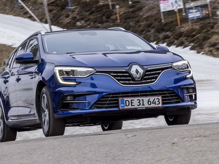 Renault Megane Sport Tourer set forfra