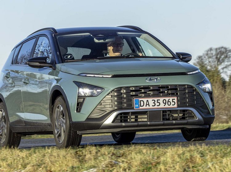 Hyundai Bayon set forfra