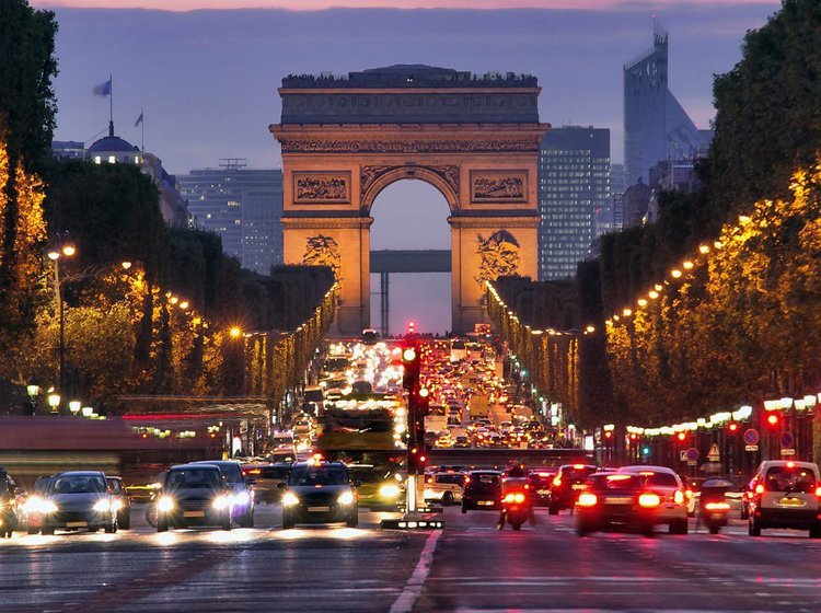 Seværdighed i Paris, Frankrig.