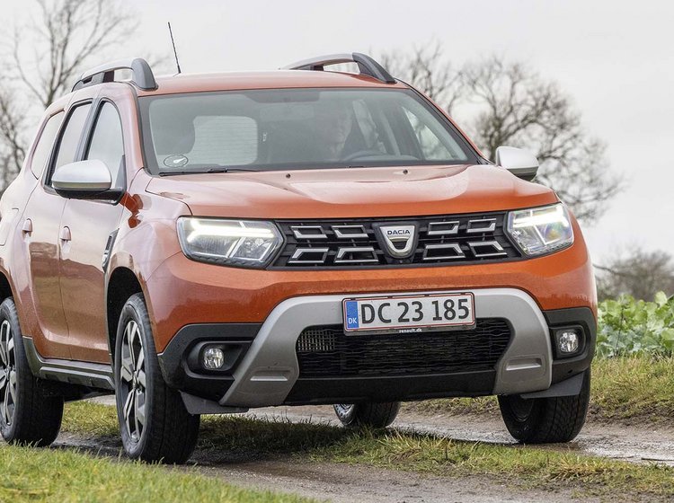 Dacia Duster set forfra