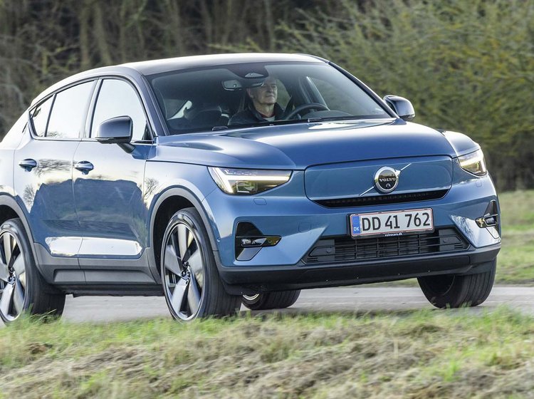 Volvo C40 set forfra