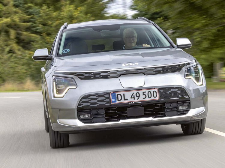 Kia Niro EV set forfra