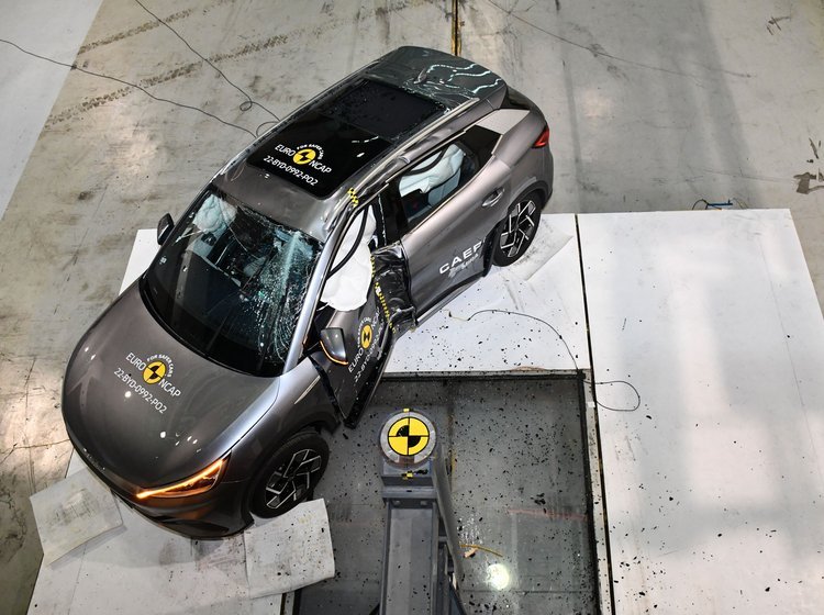 Crashtest af BYD Atto 3