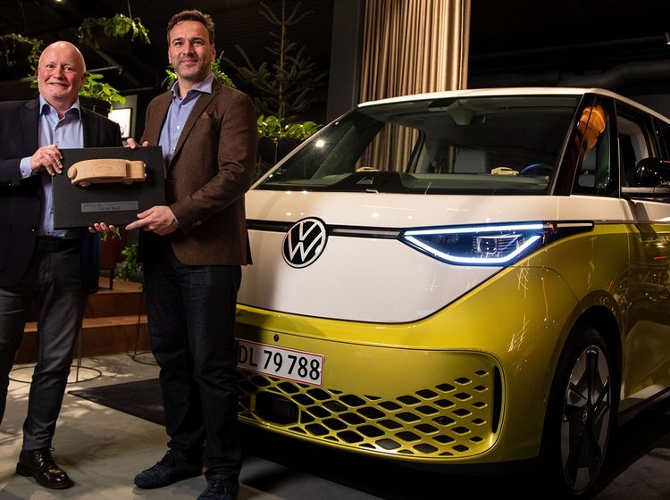 ID.Buzz vinder Årets Bil i Danmark 2023.