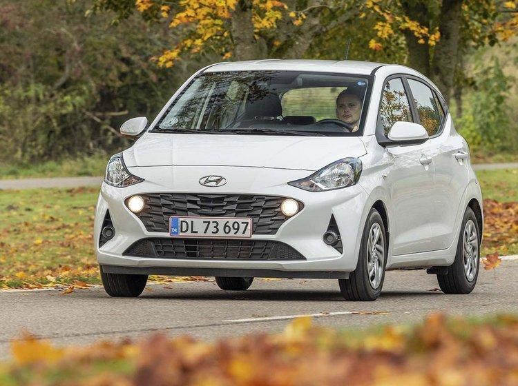 Hyundai i10 set forfra