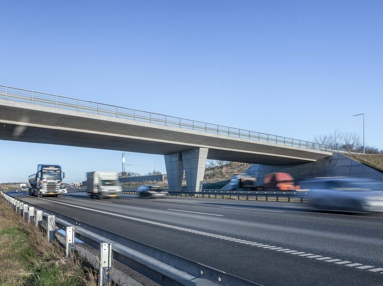 Trafik på motorvej