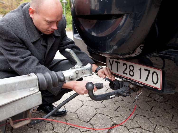 Spænd din trailer sikkert bag på bilen