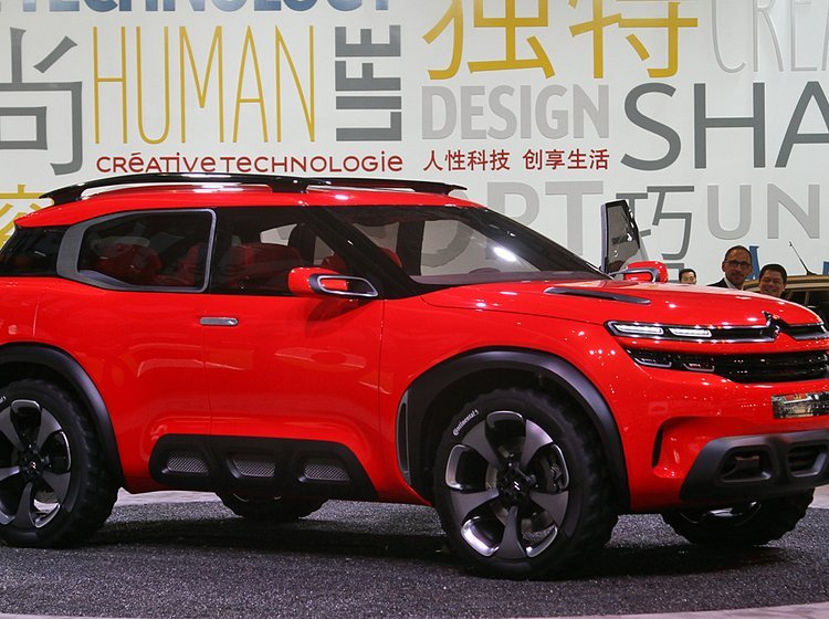 Citroën Aircross har verdenspremiere på biludstillingen i Shanghai.