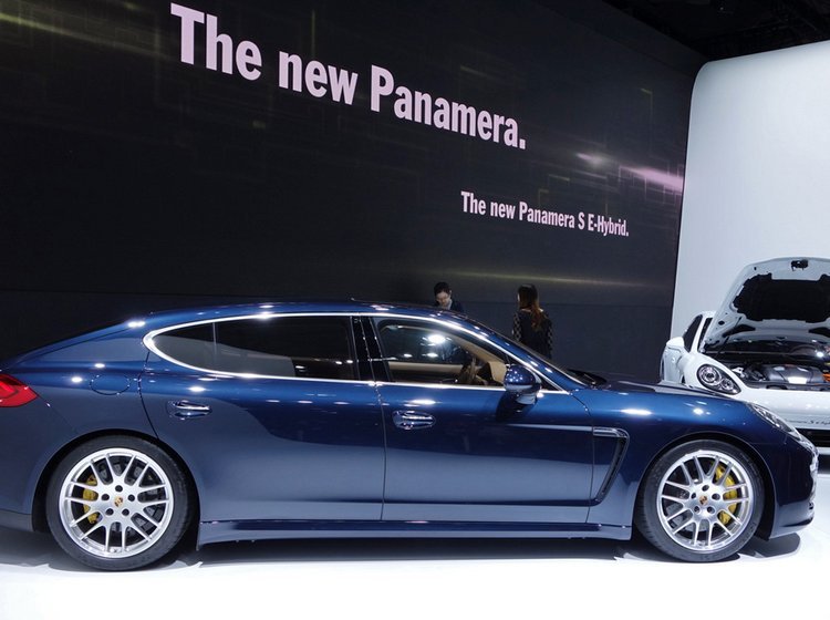 Den forlængede Porsche Panamera.