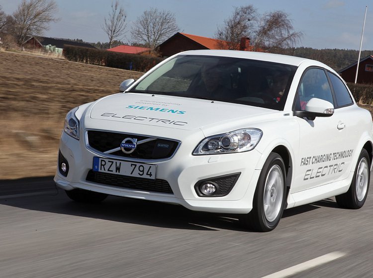 Eldrevne prototyper af Volvo C30 skal forberede Volvo på den elektriske fremtid.