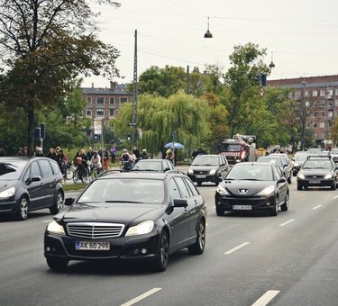 Trafikeret vej