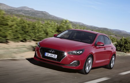 Hyundai i30 Fastback forfra