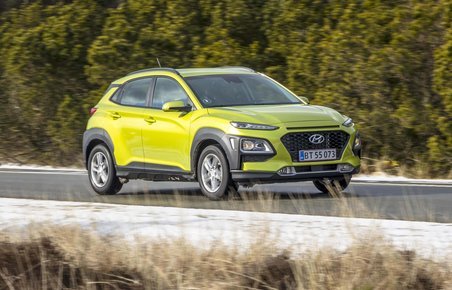 Hyundai Kona forfra