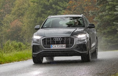 Audi Q8 forfra
